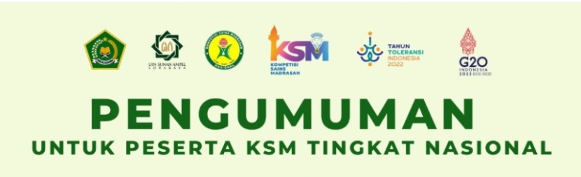 Kompetisi Sains Madrasah (KSM) Tingkat Nasional diikuti oleh juara pertama KSM Tingkat Provinsi. Foto : ksm.kemenag.go.id
