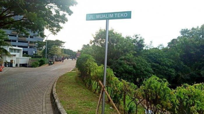 Jalan Mualim Teko di Kelurahan Kapuk Muara, Penjaringan, Jakarta Utara. (Istimewa)