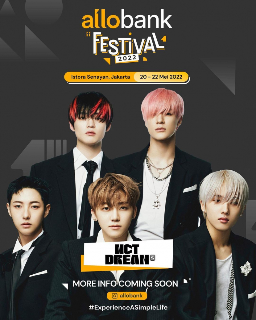 NCT Dream siap tampil di Allo Festival