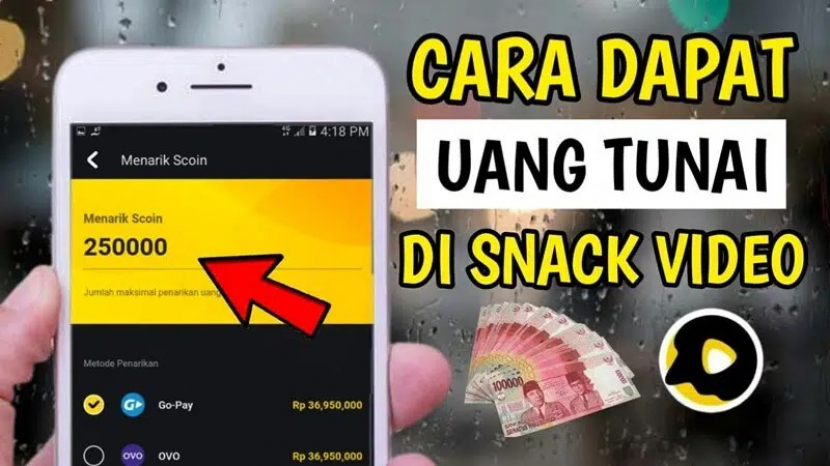 Auto Kaya! Cara Mendapatkan Uang Dari Snack Video Tanpa Mengundang Teman