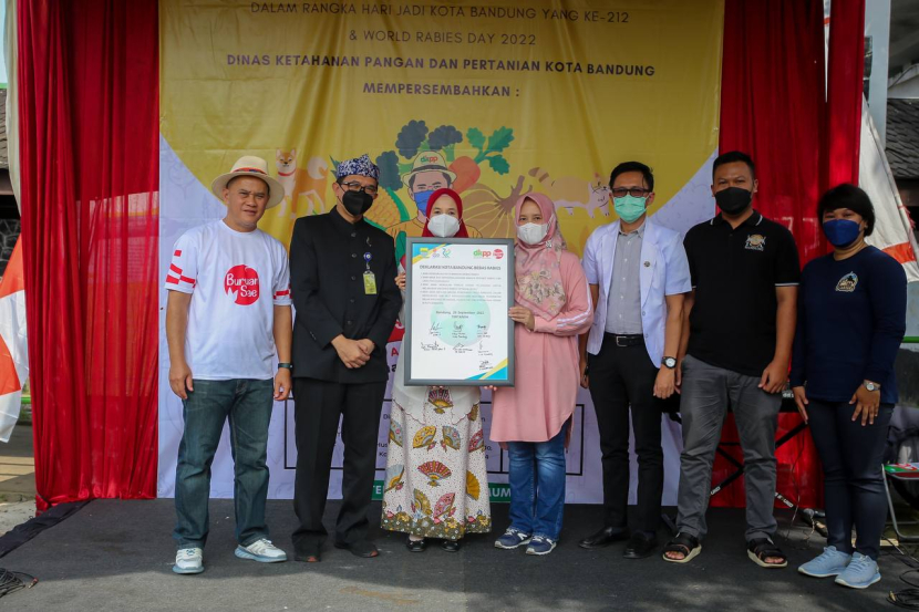 Deklarasi Bandung Kota Bebas Rabies