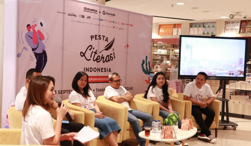 Konferensi pers Pesta Literasi Indonesia. (Dok Gramedia Pustaka Utama)