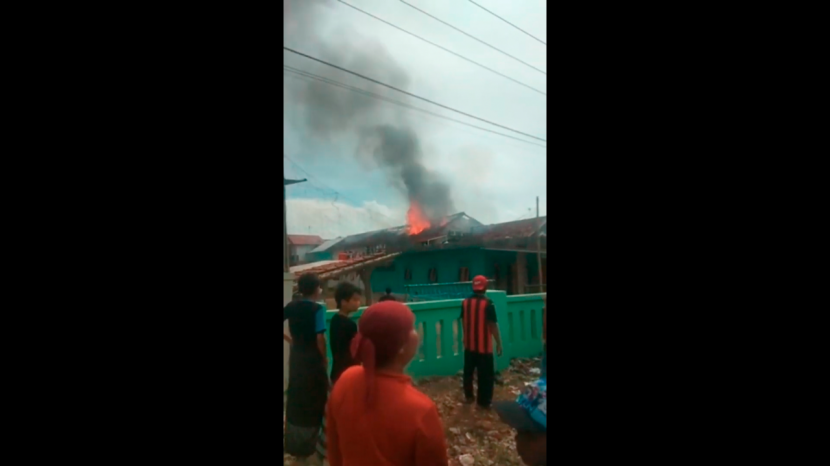 Kebakaran Pesantren Miftahul Khoirot.