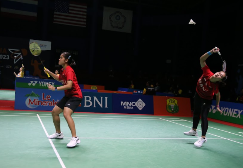 Dalam jadwal siaran Indonesia Masters I 2023, ganda putri menjadi sektor paling perkasa dengan 3 wakil di perempat final. Salah satunya unggulan pertama Lanny Tria Mayasari/Ribka Sugiarto.