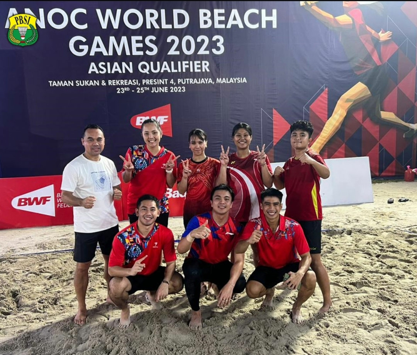 Tim Air Badminton Indonesia kecewa karena ANOC World Beach Games 2023 batal digelar di Bali.