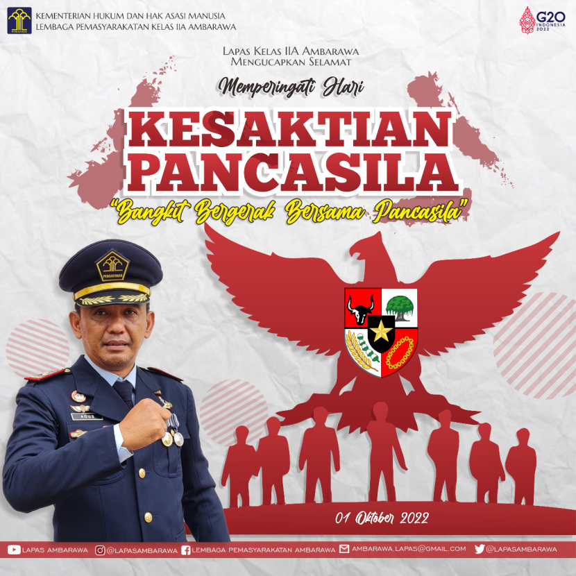 Selamat Hari Kesaktian Pancasila 2022