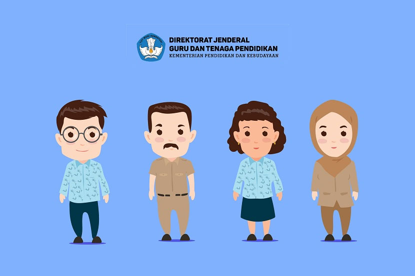 Ilustrasi Guru dan Tenaga Kependidikan. (Sumber: GTK Kemendikbudristek 2022)