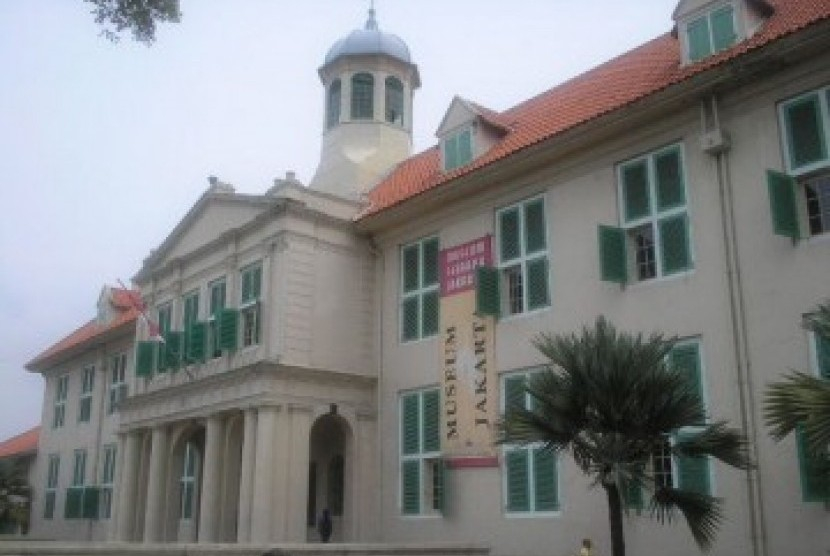 Museum Fatahillah Jakarta. Gedung ini dulunya adalah pusat pemerintahan Hindia Belanda di Batavia.