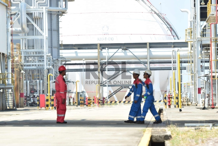 Pertamina Rosneft Refinery in Tuban, Indonesia.