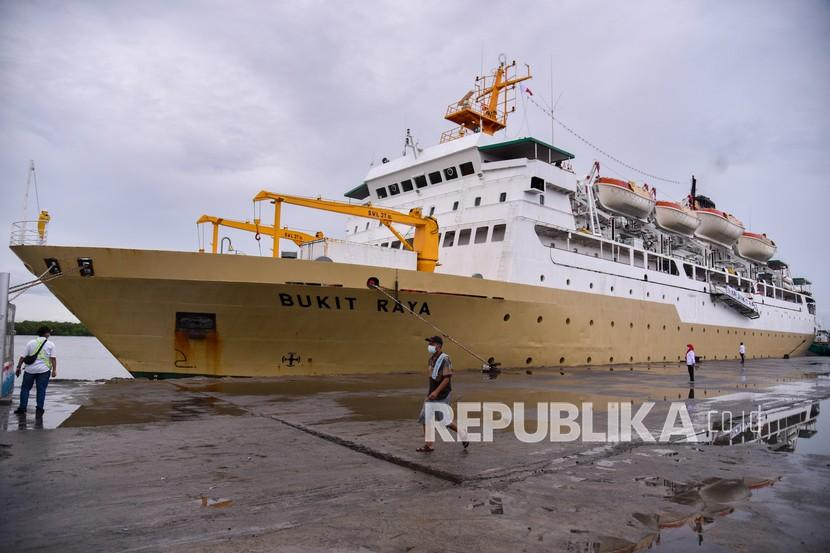 Kapal milik PT PELNI/Ilustrasi. (Foto: republika.co.id)