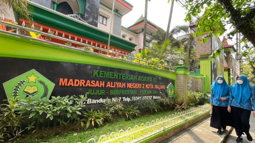 Prestasi siswa MAN 2 Kota Malang tidak hanya menonjol di bidang akademik, tetapi juga nonakademik. Foto : kemenag.go,id.