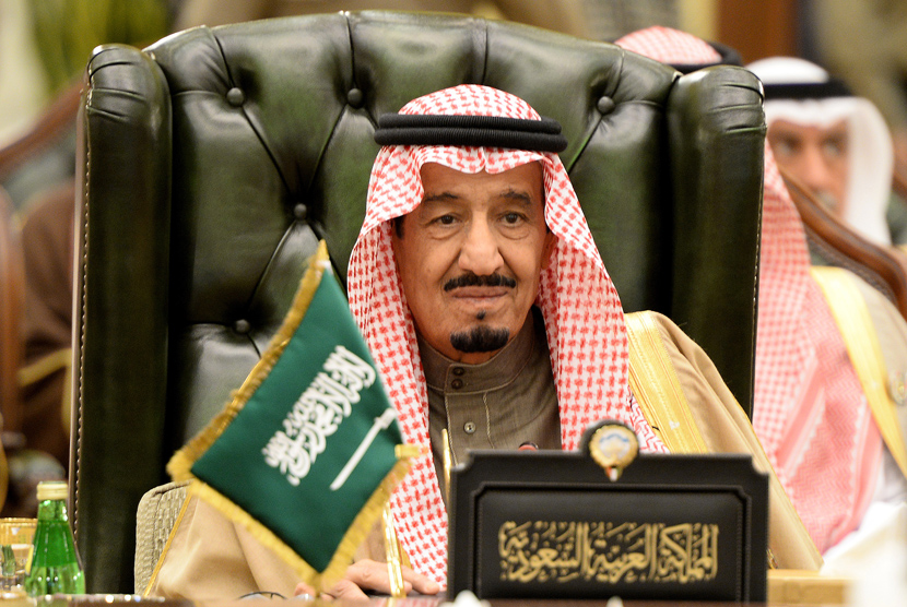 Raja Arab Saudi, Raja Salman. Selain Indonesia, Raja Salman juga melarang warga Arab Saudi pergi ke 15 negara lainnya dengan alasan yang sama. (Foto: Republika).