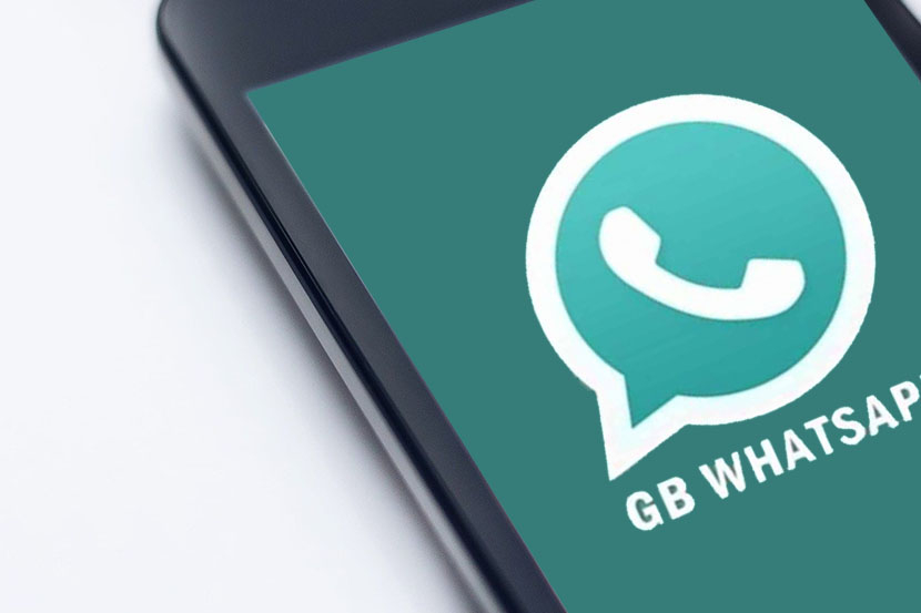 Logo GB Whatspp di smartphone.