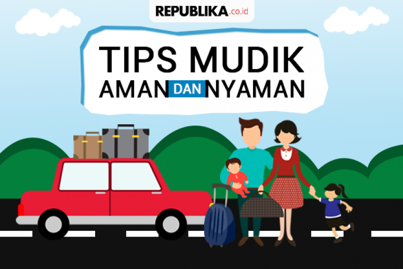 Tips mudik aman dan nyaman/ilustrasi (foto: republika.co.id).