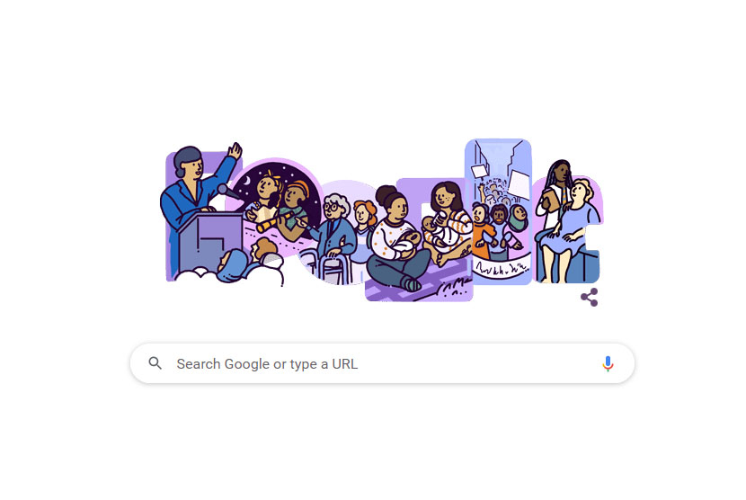 Google Doodle Hari Perempuan Internasional 2023