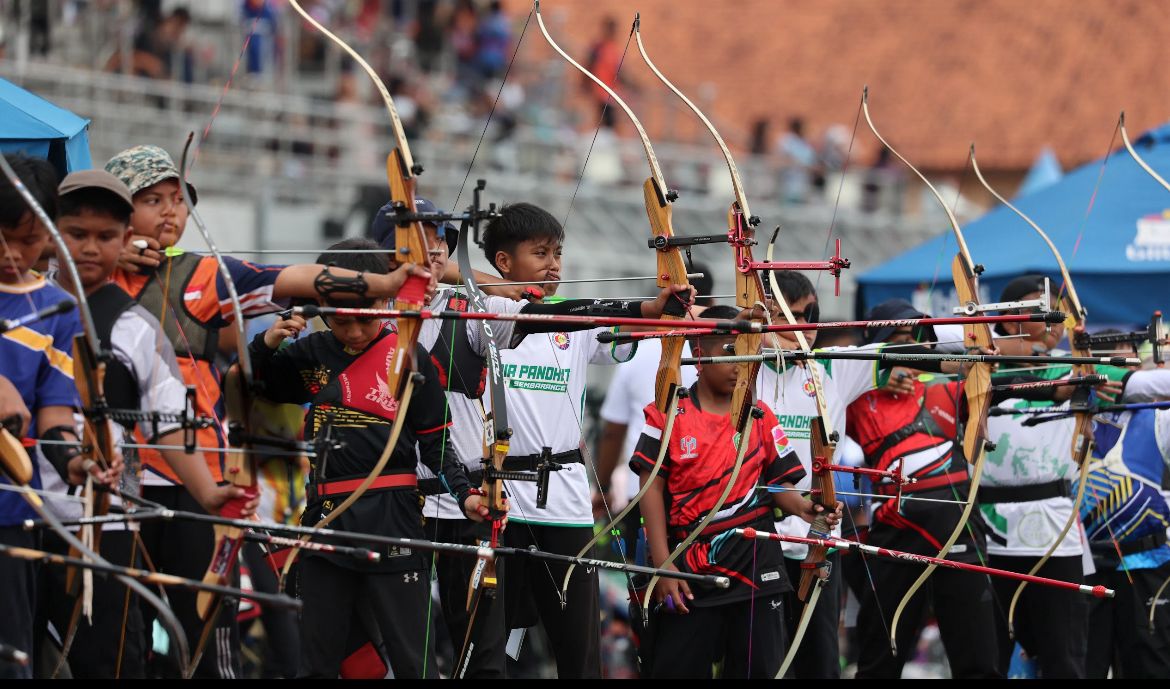 Penyelenggaraan MilkLife Archery Challenge Kejurnas Panahan Antarklub 2025 di Supersoccer Arena, Kudus, pada 9-19 Desember 2025. (Dok. Djarum Foundation)