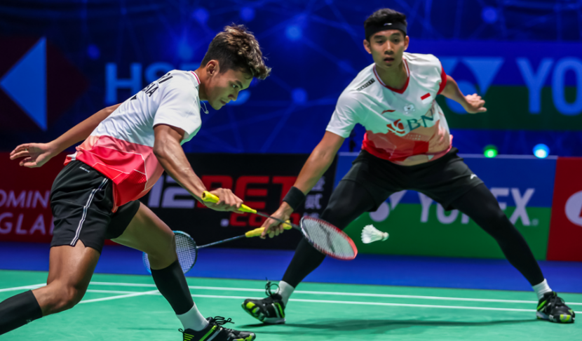 Bagas Maulana/Muhammad Shohibul Fikri memenangkan pertandingan di babak kedua Korea Masters 2022.