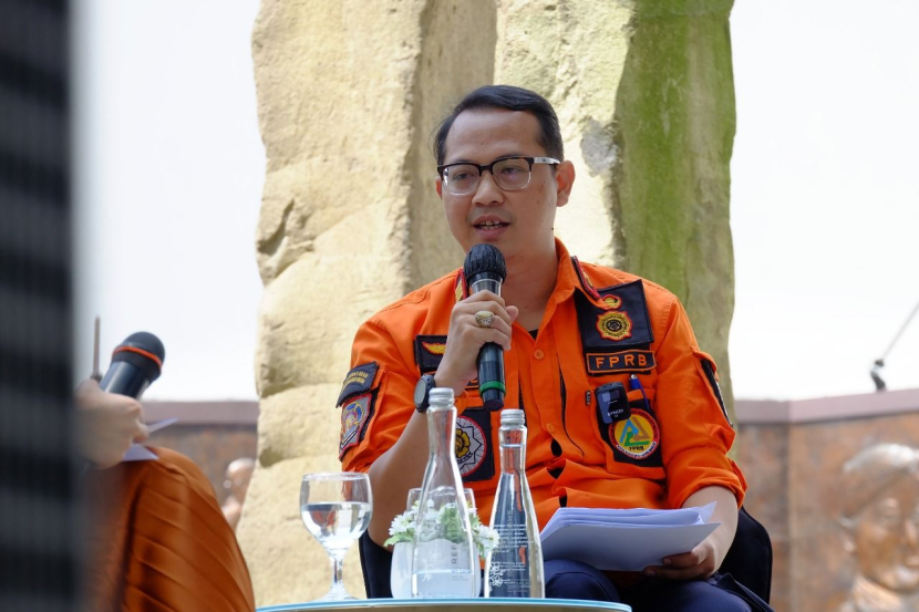 Kepala Seksi (Kasi) Mitigasi Bencana Dinas Kebakaran dan Penanggulangan Bencana (Diskar PB) Kota Bandung, Amires Pahala