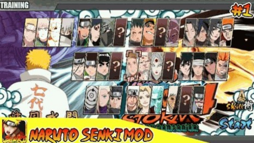 Naruto Senki Mod Apk Full Character & Skill No Cooldown Terbaru 2021