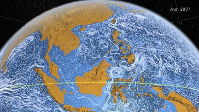 Samudra di Bumi yang diambil oleh NASA dari luar angkasa. Gambar: NASA