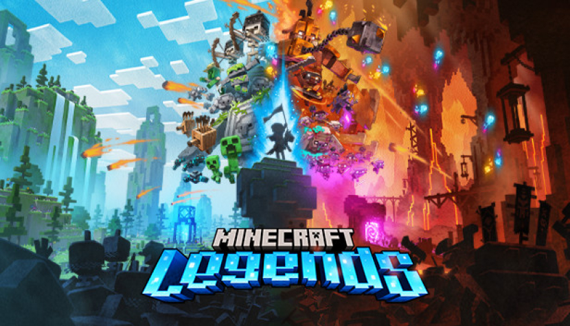 Minecraft Legends. Game Action Strategy terbaru dari Mojang. Foto: Steam