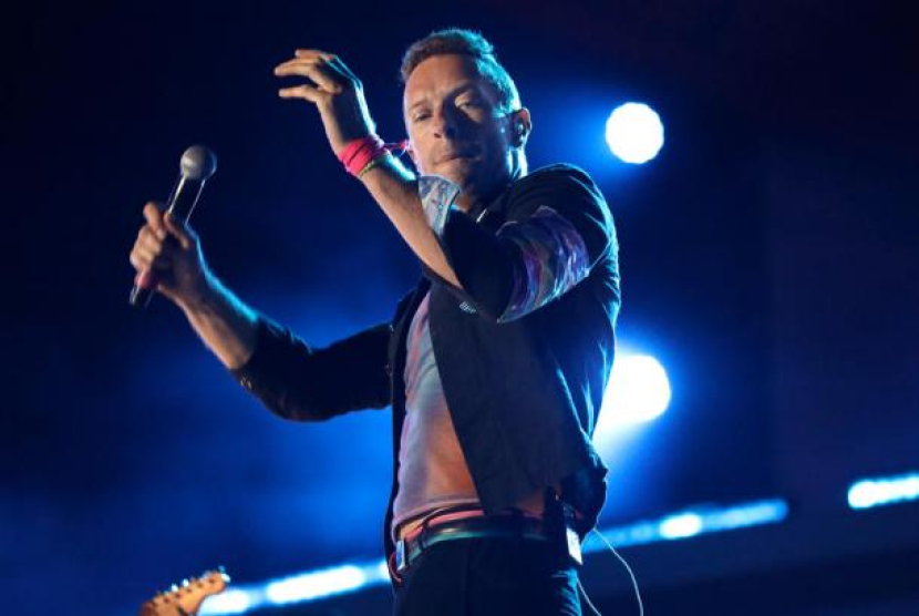 Vokalis Coldplay, Chris Martin. Lirik Lagu Coldplay 