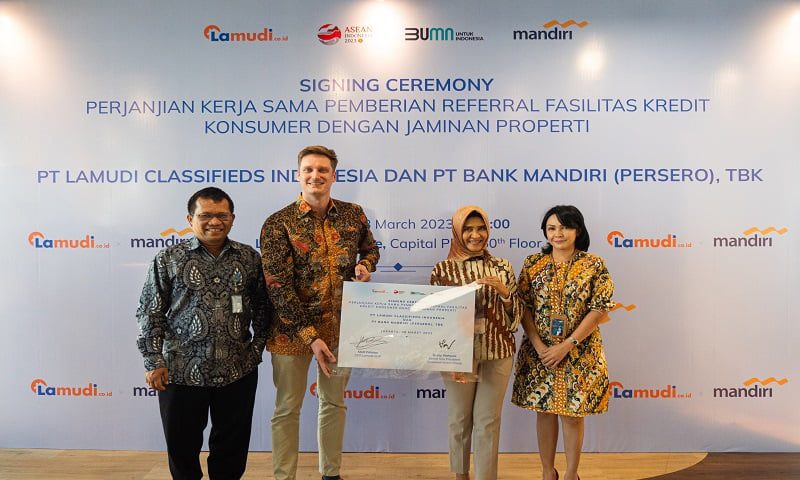 Gandeng Bank Mandiri, Lamudi Sosialisasi Kemudahan Aplikasi KPR Online
