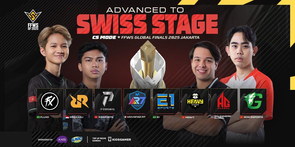 Delapan Tim Siap Tampil di Swiss Stage FFWS Global Finals 2025 Jakarta Mode Clash Squad