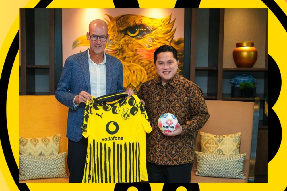 PSSI Buka Peluang Kerja Sama dengan Borussia Dortmund