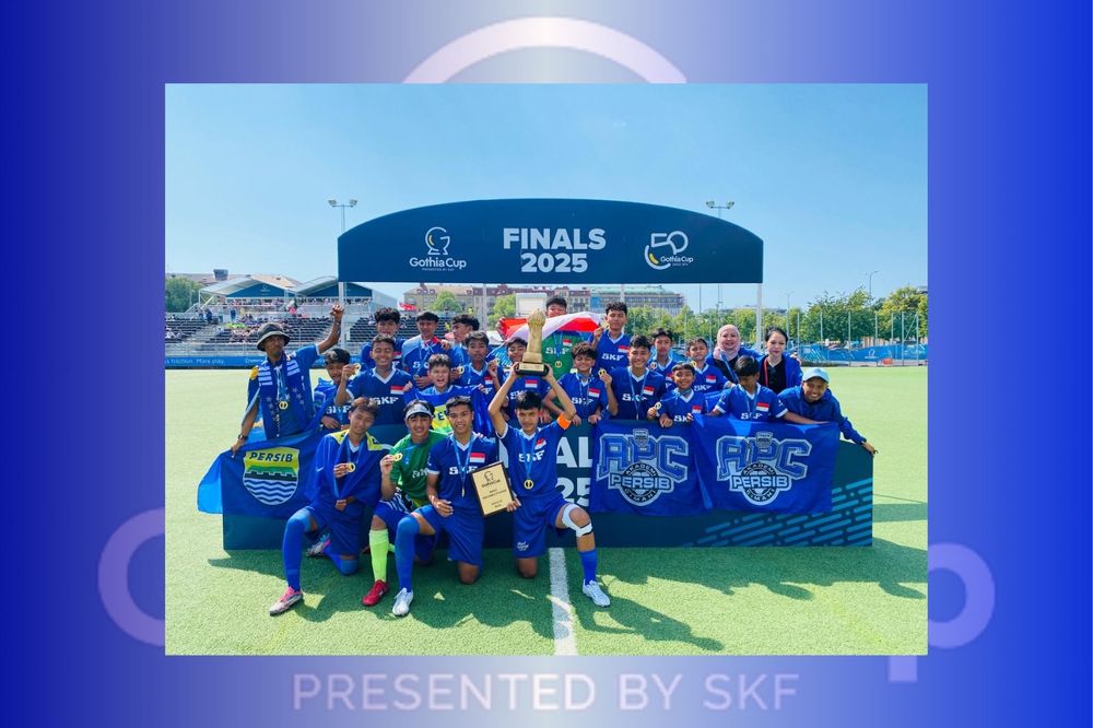 Tak Terkalahkan, Akademi Persib Cimahi U-13 Juara Gothia Cup 2025