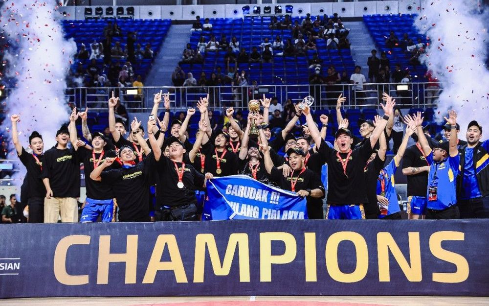 Satria Muda Bandung Juara IBL All Indonesian di Solo, Pesan Kebersamaan Diapungkan