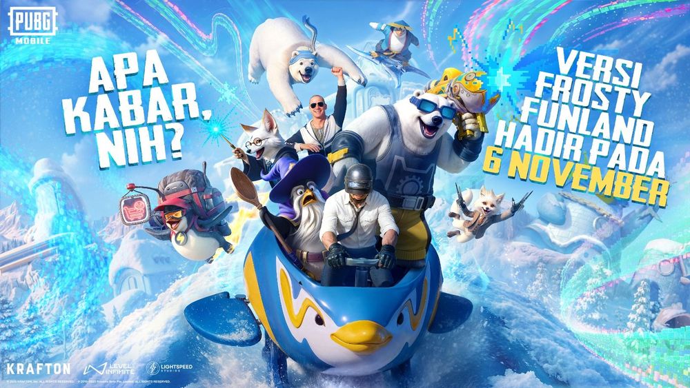 Update 4.1 PUBG Mobile Hadirkan Frosty Funland