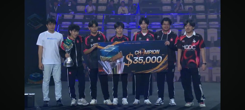 eArena Jadi Juara PMSL SEA Summer 2025