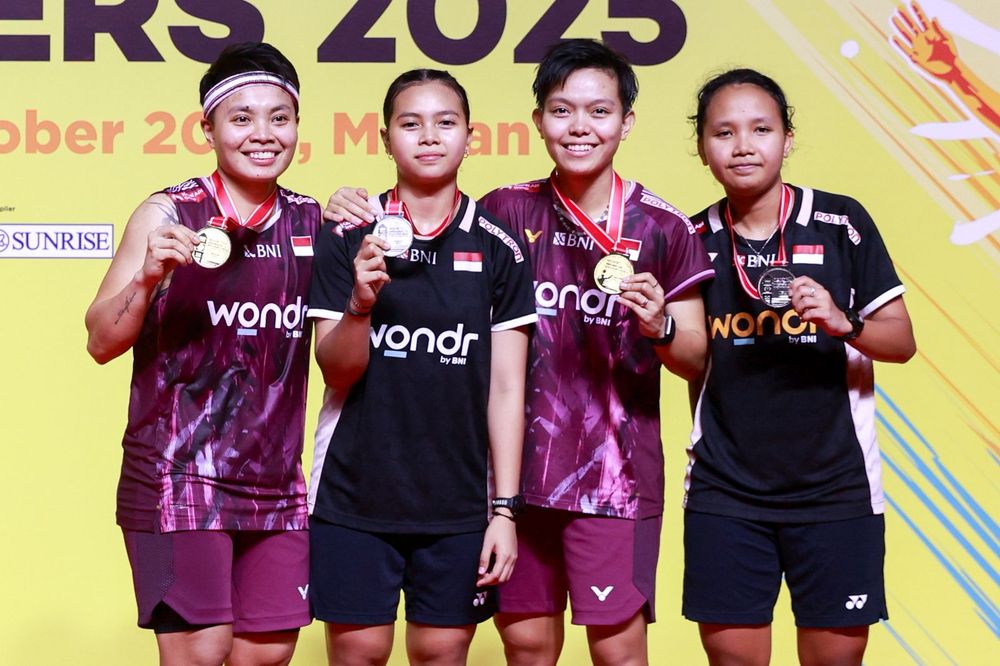 Sabet 4 Gelar, Tuan Rumah Juara Umum Indonesia Masters Super 100 2025 Jilid II