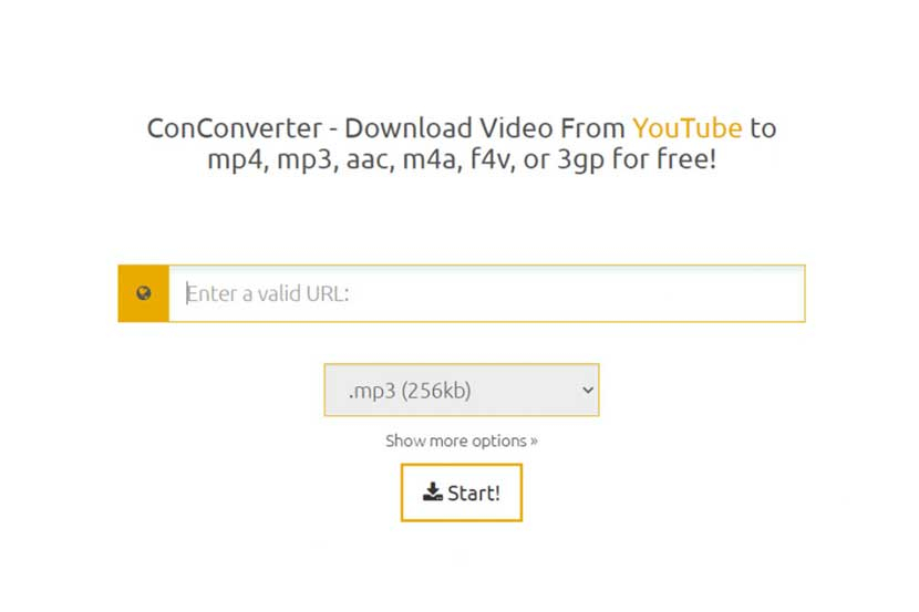 Conconverter. Downloader dan konverter<a href=