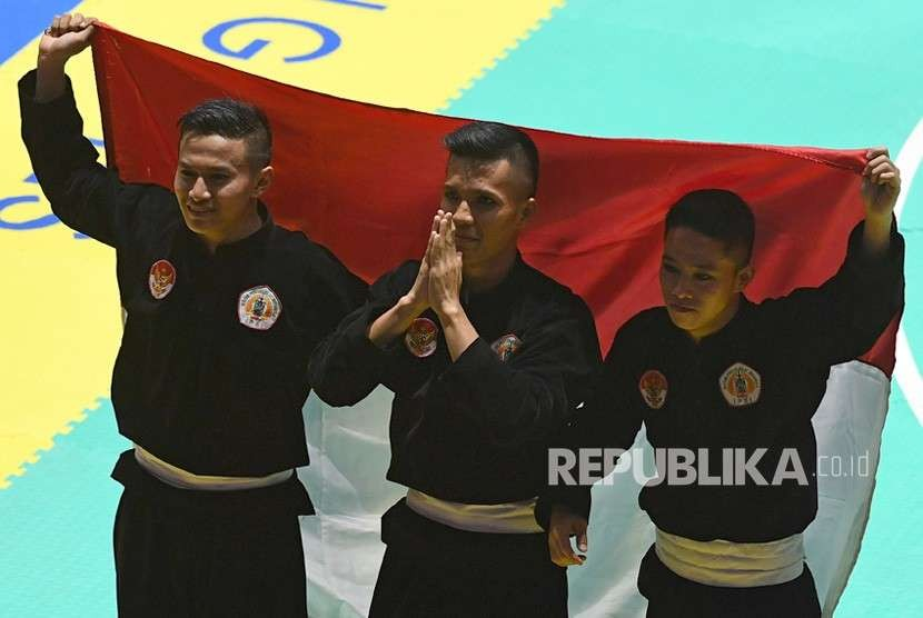 Tim silat Indonesia.