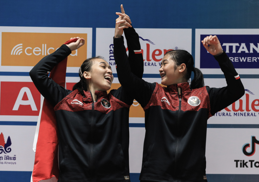 Indonesia mengirimkan dua wakil ke semifinal dalam jadwal Taipei Open 2023 hari ini. Di antaranya pasangan ganda putri Febriana Dwipuji Kusuma/Amalia Cahaya Pratiwi alias Ana/Tiwi.