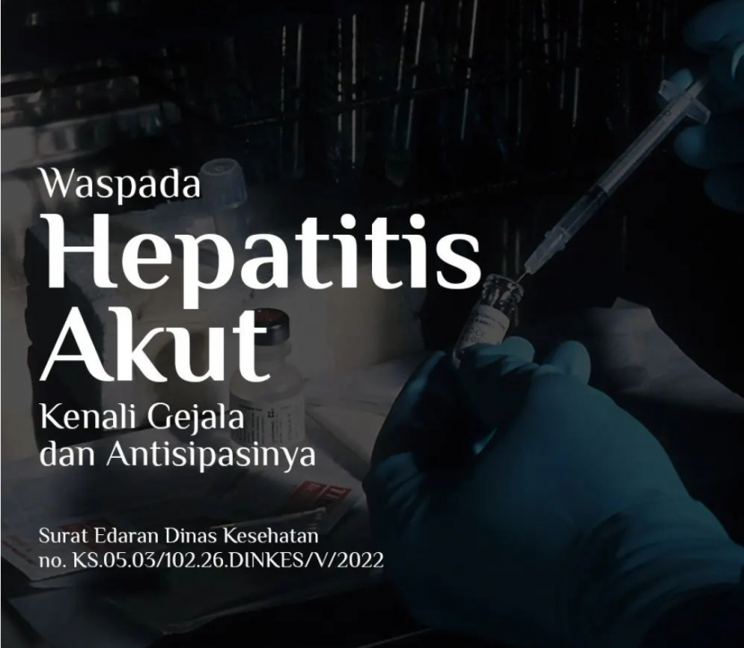 Ilustrasi hepatitis akut/Humas Pemkot Bandung