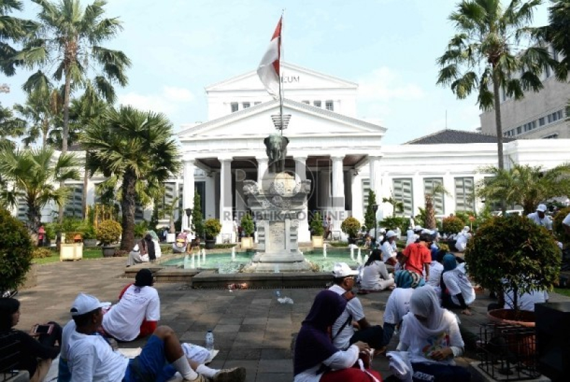 Museum Nasional atau dikenal juga dengan Museum Gajah. Sumber: Dok. Republika