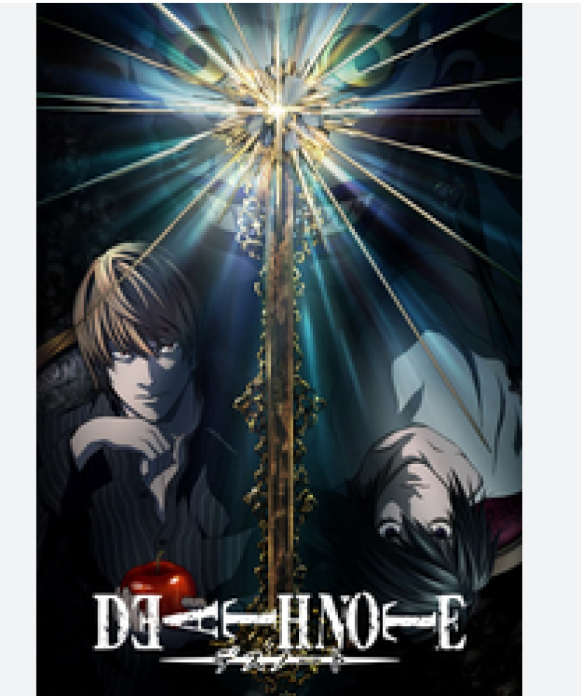 Foto: Poster Resmi Anime Death Note