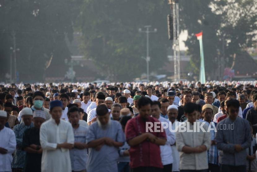  Ilustrasi Sholat Idul Adha. Daftar Lokasi Sholat Idul Adha Muhammadiyah 28 Juni 2023 di Yogyakarta. Foto: Republika/ Wihdan Hidayat