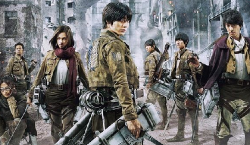 Foto: Poster Live Action Attack on Titan 2015