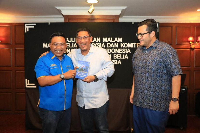 Ketua DPP KNPI Haris Pertama bertemu Menpora Malaysia Datuk Seri Ahmad Faisal Azumu. 