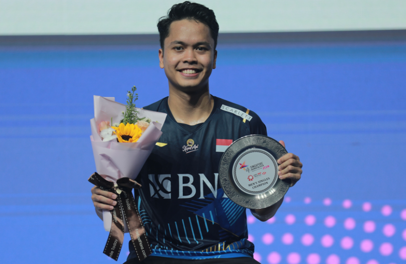 Anthony Sinisuka Ginting menjadi juara Singapore Open 2023. Hasil ini membuat Ginting menjuarai dua kali turnamen ini secara beruntun.