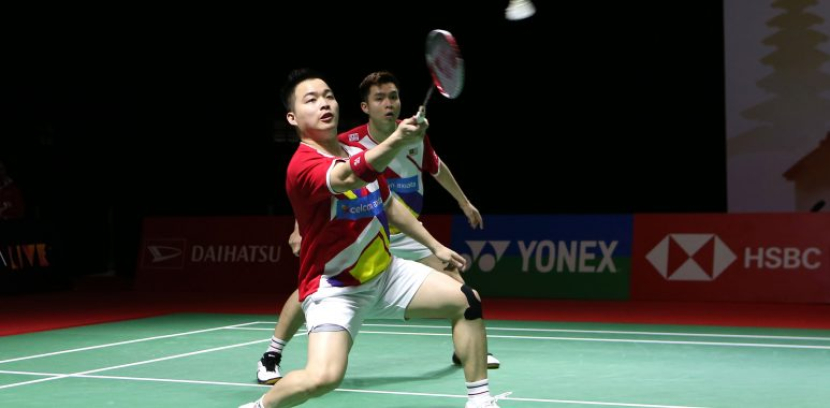 Pasangan Malaysia yang merupakan Juara Dunia 2022, Aaron Chia/Soh Wooi Yik