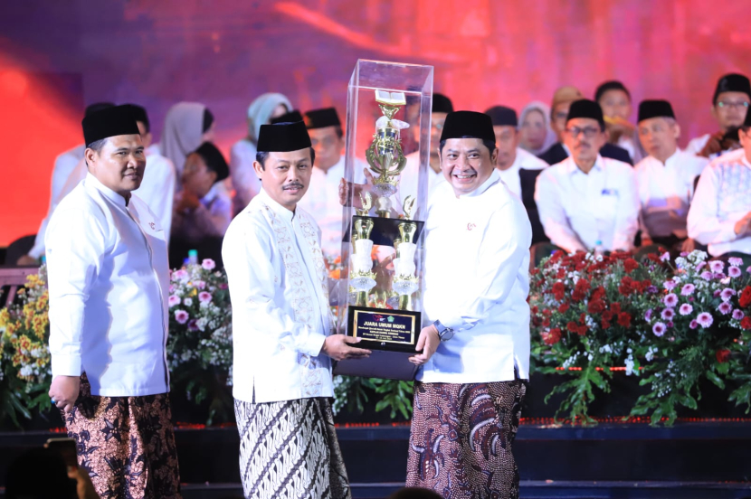 Provinsi Jawa Tengah menjadi Juara Umum Musabaqah Qira'atil Kutub Nasional (MQKN) 2023. Foto: Kemenag