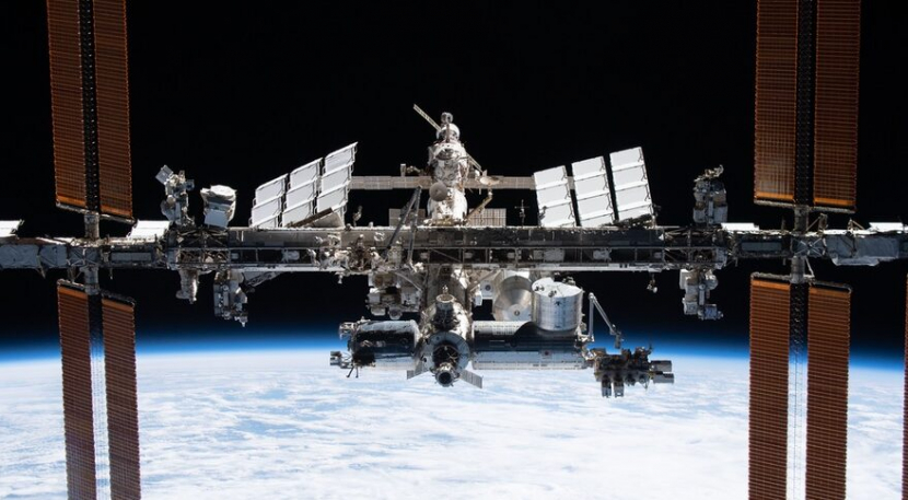 Stasiun Luar Angkasa Internasional pada November 2021. Gambar: NASA