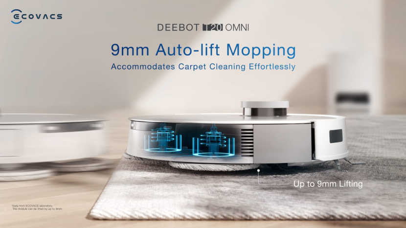 Brand robot vacum cleaner nomor satu di Indonesia, Ecovacs baru saja meluncurkan seri T20 OMNI dengan beberapa fitur baru yang tidak ada di seri sebelumnya. (foto: ecovacs)