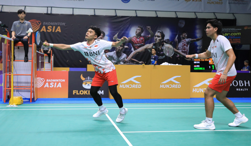 Pasangan ganda putra Leo Rolly Carnando/Daniel Marthin kalah di babak pertama Korea Open 2023.