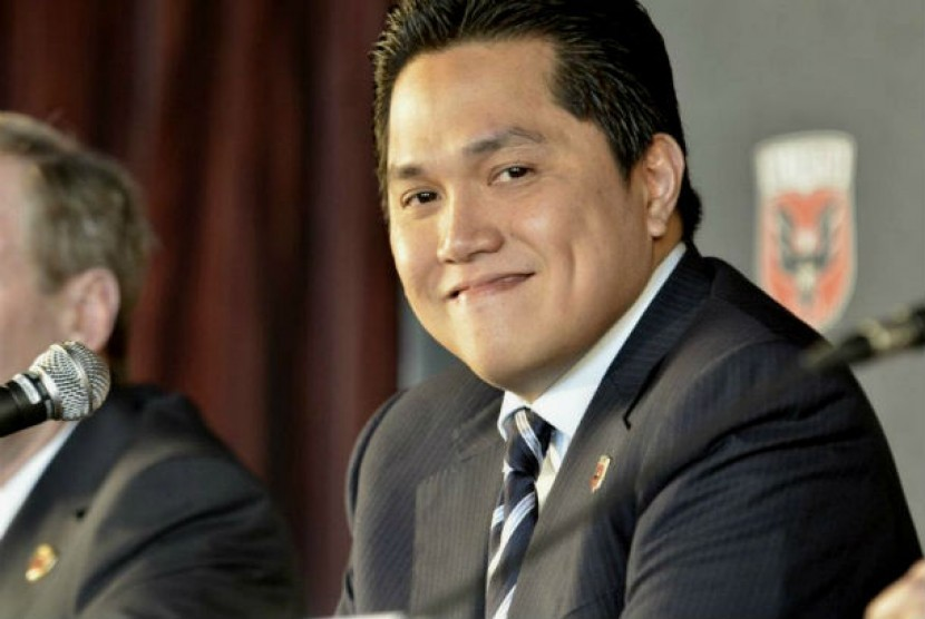 Erick Thohir yang terpilih menjadi ketua umum PSSI, bukan anak bau kencur di dunia sepak bola. Foto: Republika.